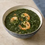 ملوخية بالجمبري